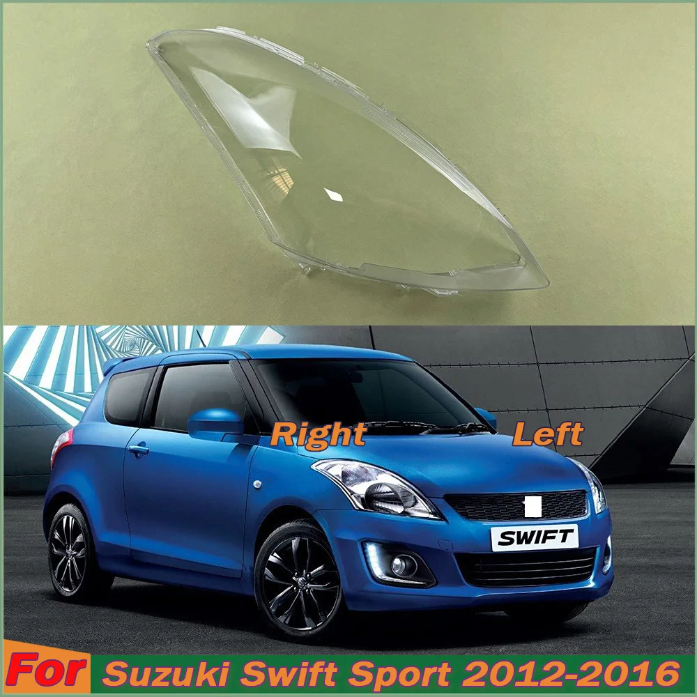 Headlight Cover Replace The Original Lampshade For Suzuki Swift Sport 2012-2016 Transparent Headlamp Shell Lampmask Lamp Shade