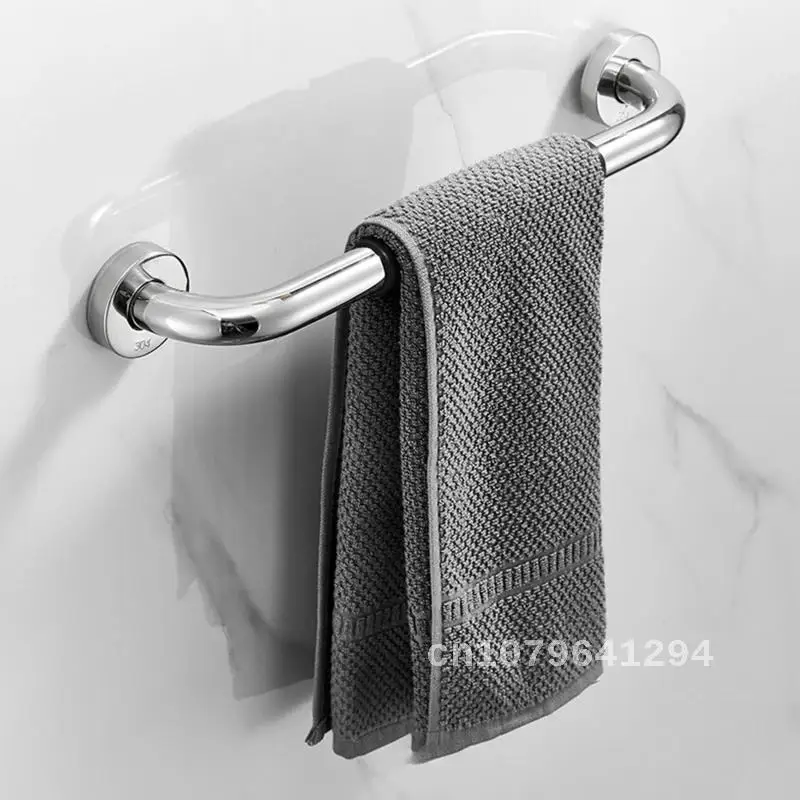 Stainless Steel Safety Rail Non-slip Bathroom Handrail Support Balance Grab Bar Toilet Shower Bathtub Safety Handrail Grab Bar