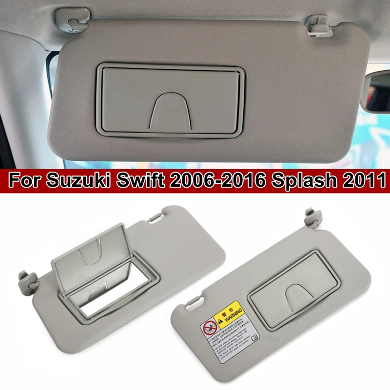 

For Suzuki Swift 2006-2016 Splash 2011 Car Sunvisor 84802-63J51 Left Right Side Sun Shield Sunshade Sun Visor Shade With Mirror