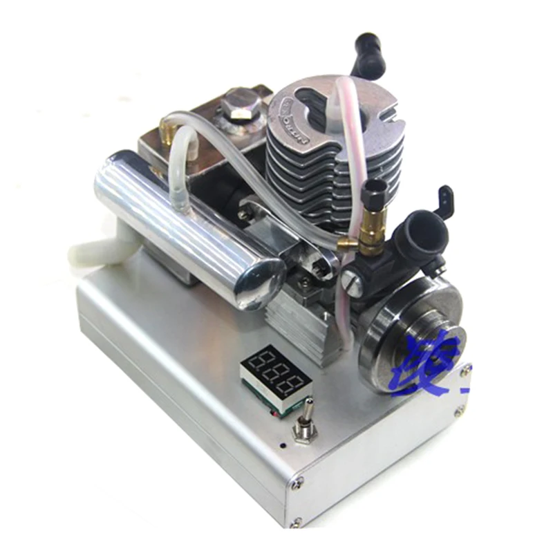 Level 15 Gasoline Engine Model DIY Modified Version Metal Engine Suitable for RC Car Model Ship Model Toys