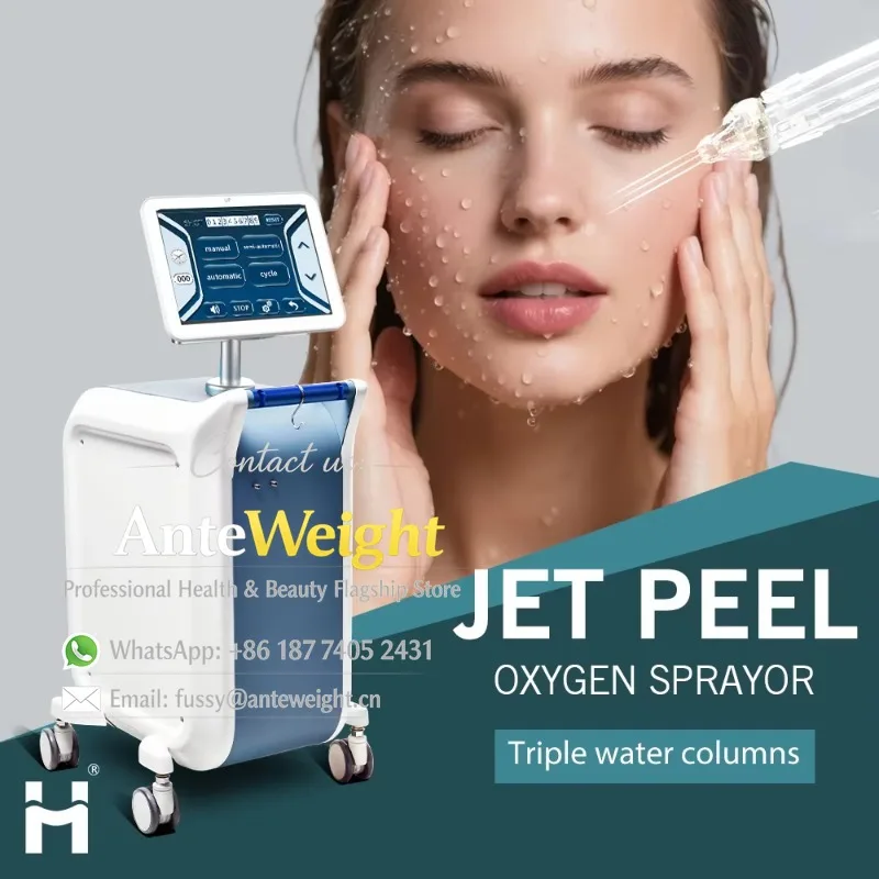 Skin Rejuvenation Machine Skin Care Jet Peel Machine Price Jet Peel Device Needle-free Injection Oxygen Jet