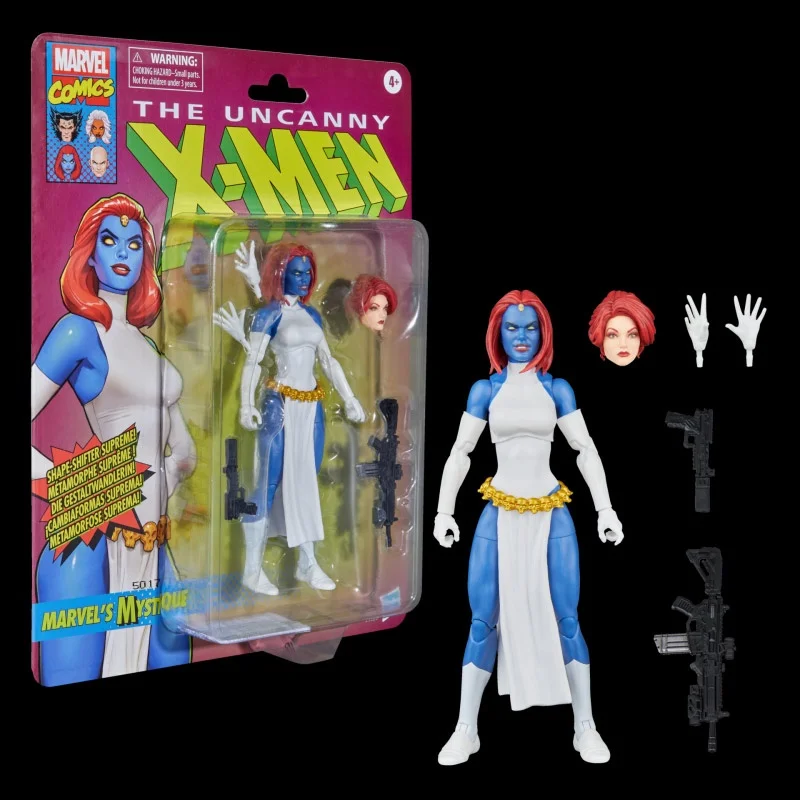 

Новый оригинальный Hasbro Marvel Legends Series X-Men Magic Girl Ретро-карта 6-дюймовая экшн-кукла Модель Коллекция игрушек Подарочный запас
