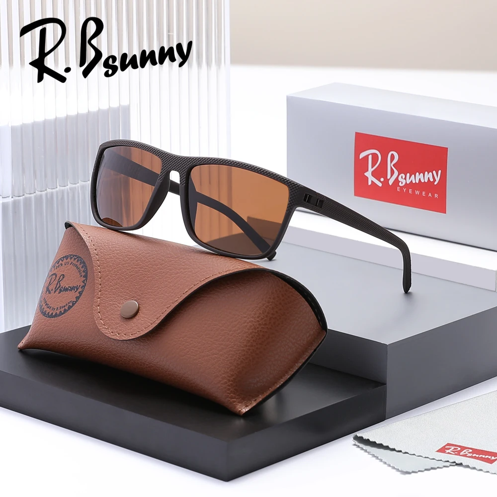 RBsunny Light Weight Sunglasses Men Polarized  Sports Sun Glasses Women Oculos UV400 Protection  Anti-glare Eyewear