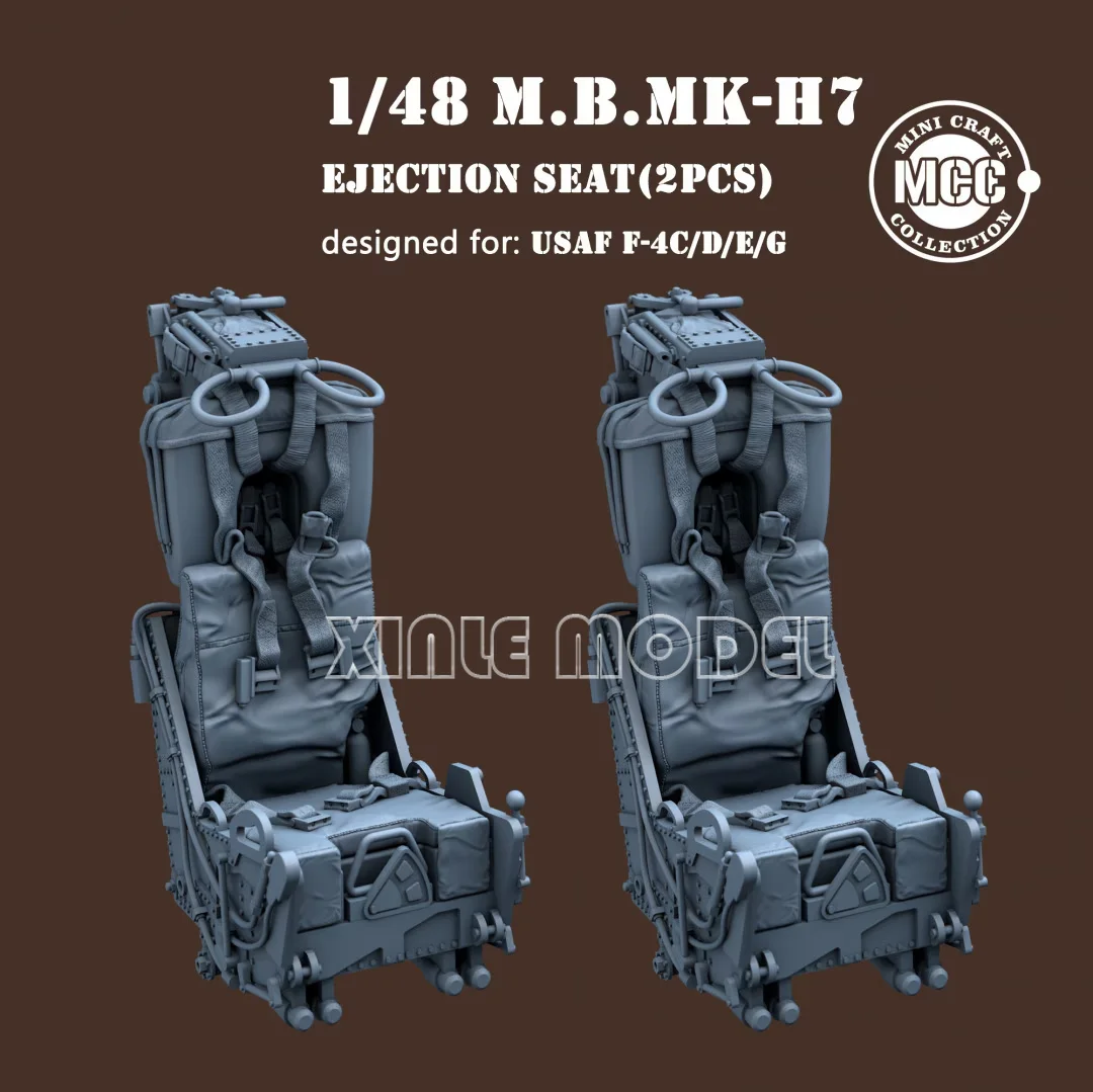 MCC Modelo impreso en 3D Repuestos 4807 Martin-Baker MK.H7 Asiento de eyección para USAF F-4C/D/E/G - (2 piezas) 1/48