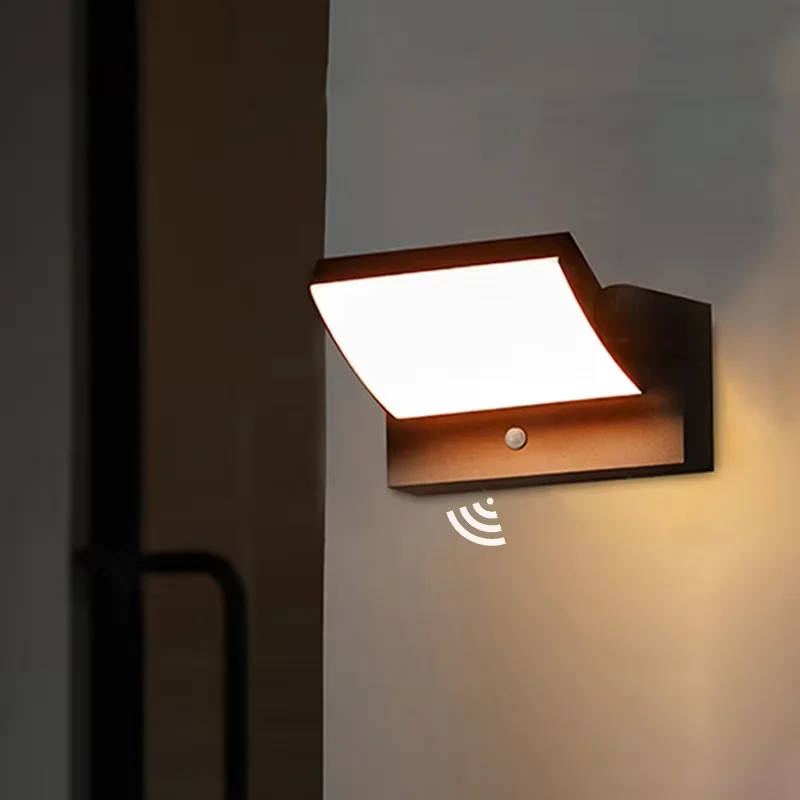 

IP65 Waterproof Outdoor Wall Lamp With Motion Sensor 18W LED 1500LM Wall Light Porch Lights Balcony Garden Outdoor Lighting