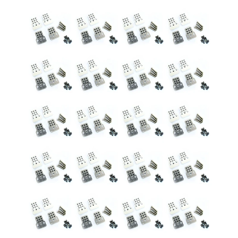 Promotion! 80Pcs RC Car Metal Shock Tower Bracket Kits Shock Sbsorbers Extension Seatfor 1/16 WPL C-14/C-14K/C-24/C-24K