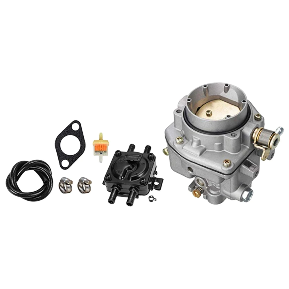 146-0496 Carburetor With Fuel Pump Oil Filter Kit For MILLER For ONAN Engine Models, Including P126G, P128G Garden