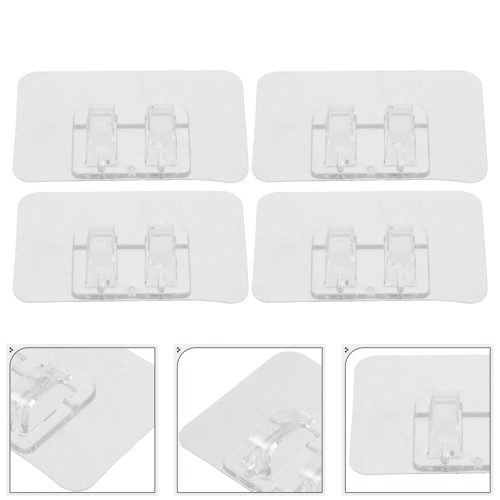 

40 Pcs Car Floor Mat Clips Foot Pad Fixing Sticker Mats Stickers Retainer Clamp