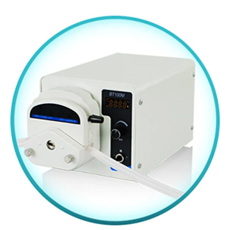 Micro Peristaltic Pump Liquid Filling Metering BT100M Water Reducing Agent Dosing Peristaltic