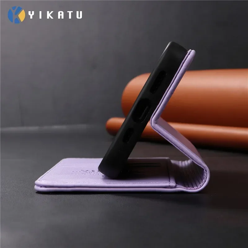 플립 커버 가죽 케이스, 소니 10-6 Xperia 10 VI, 1 IV, 5 V, 10 V, Xperia10VI, Xperia10V, Xperia1VI 지갑 가방, 전화 케이스 카드 슬롯