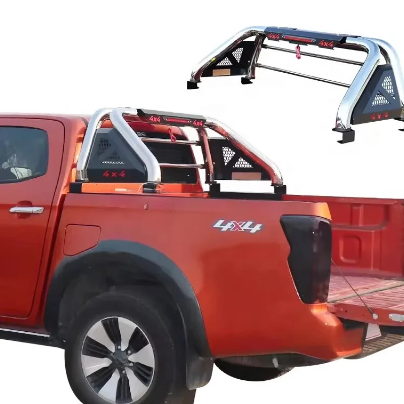 

Truck 4x4 Stainless Steel Universal Roll Bar Heavy Duty Off-Road Exterior Accessories Fits T60 T90 Maxus Sierra L200 Models