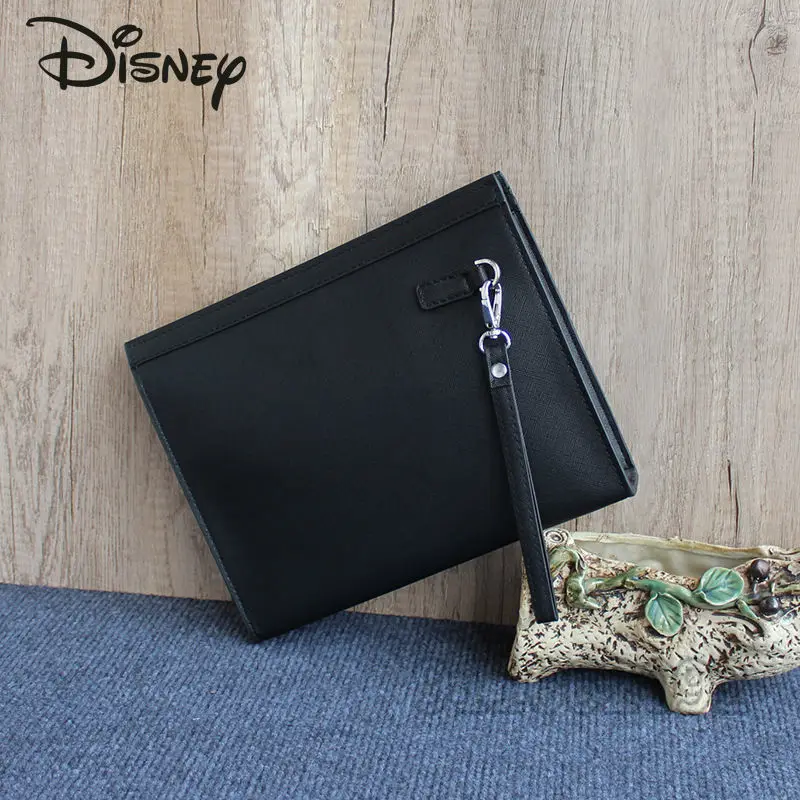 Bolsa Disney Mickey Masculina, bolsa envelope de grande capacidade, bolsa para computador, marca de luxo, moda, alta qualidade, nova