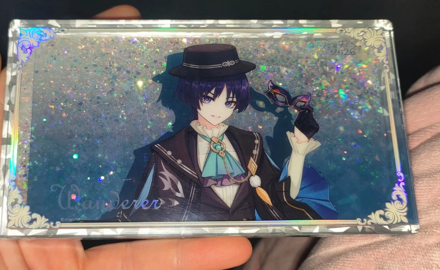 Wanderer 2026 FES in Stock Official Genshin Impact Figure Doll Badge Acrylic St… - Image 6
