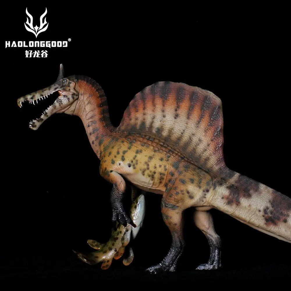 In Stock Spinosauru Mirabili Dinosaur Model 1/35 Scale Science Restoration Prehistoric Animal Figure Collectible Desktop Display