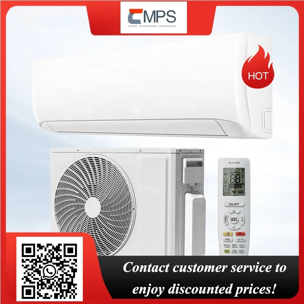 Aire Acondicionado Split Inverter de Alta Calidad, 18000 BTU, 1.5 Toneladas, 2 HP, Montado en Pared, para el Hogar, 18K Wifi