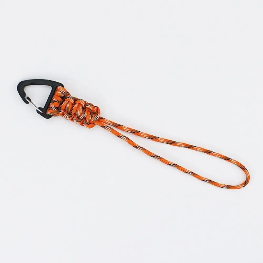 Rope Key Chain Key Lanyard Umbrella Rope Drop Rope Backpack Key Ring Woven Paracord Keychain Nylon Lanyard Hand-Woven Starp