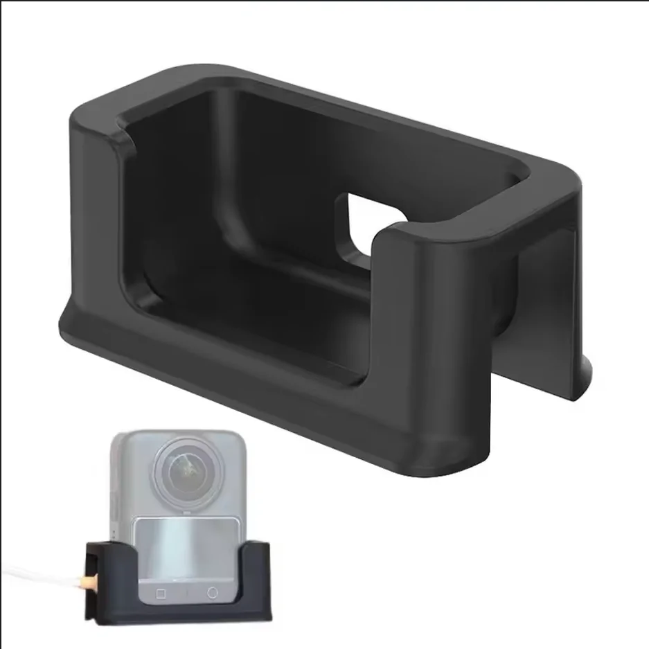 CYNOVA Stable Anti-shake Function Silicone Desktop Base Stand Back Patch For DJI OSMO 360 II/Osmo 360 Camera with Charging Port