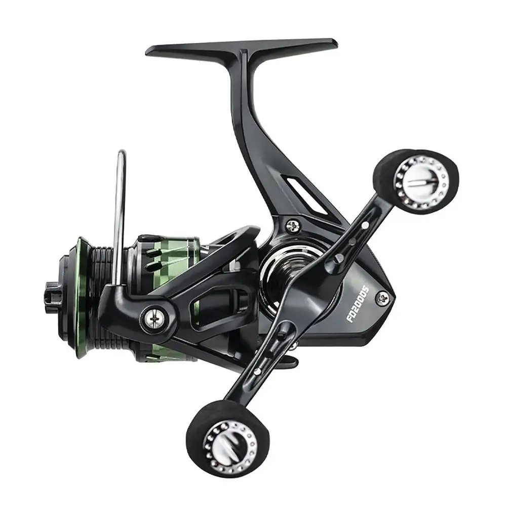 

Spinning Fishing Reel With Double Handle Grip 2000-4000 Series Max Drag 8kg 5.0:1 Gear Ratio Fishing Accessories