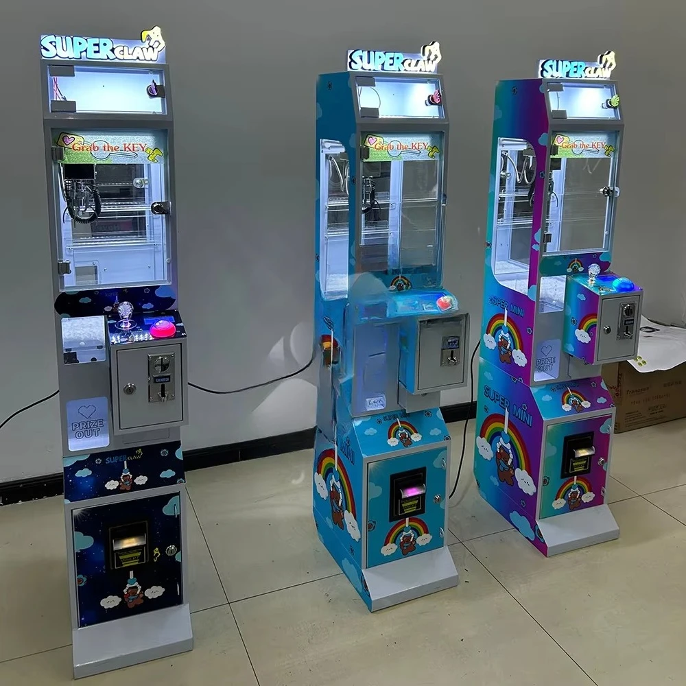 Mini Claw Machine Coin Operate - огляд і ціна Bill Acceptor Vending