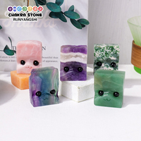 1PC Natural Crystal Raw Stone Small Pet Companion Toys Adorn Gem Crystal Jewelry Home Decor Cute Ornaments