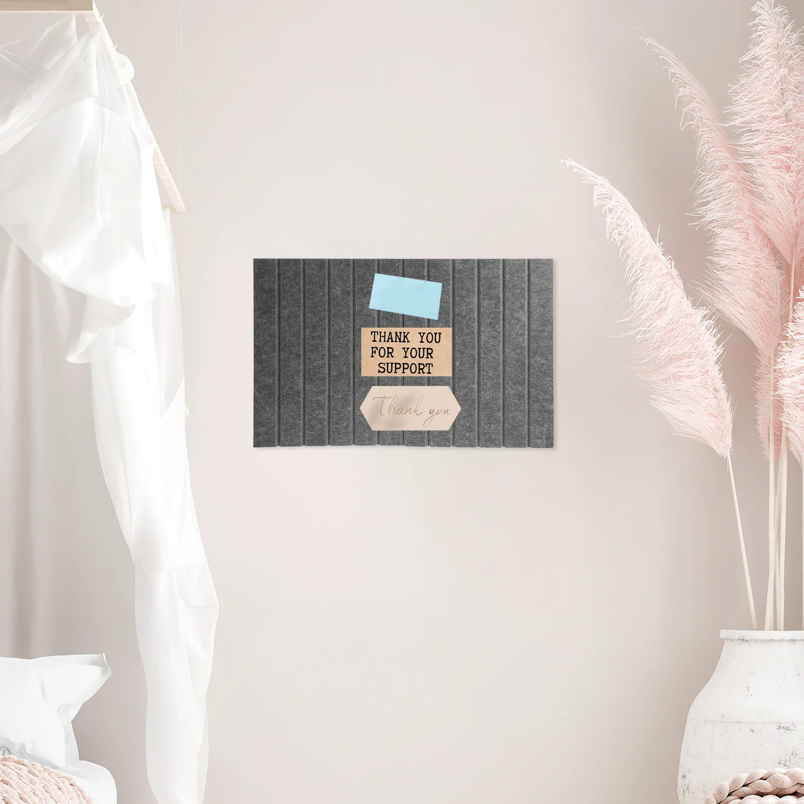

Felt Bulletin Board Photo Wall Multifunctional Message Board Office Memo Reminder Display Felt Mat Office Bulletin Mat
