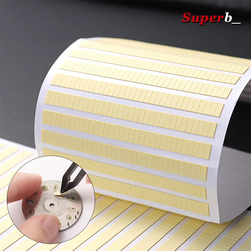 1 Pages Double Sided Adhesive Strip Tape for Fixing Watch Dial and Movement Repair Parts for Watchmaker Tool Watch Accessories