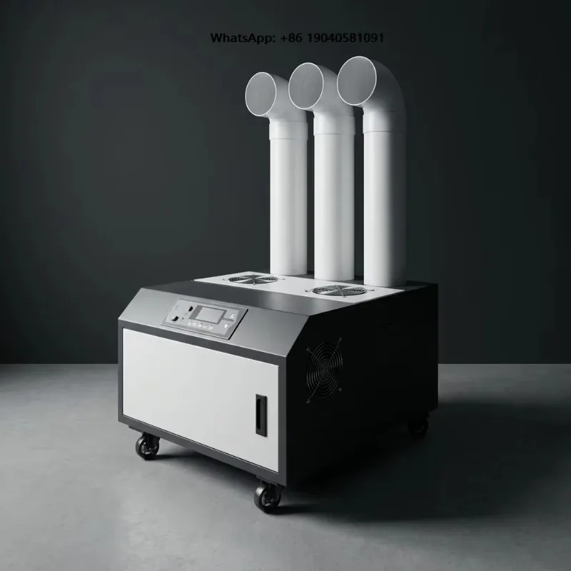 24KG/H Electric Industrial Ultrasonic Humidifier OEM Manufacturer Textile Factory Warehouse Grow Room HVAC Humidity Control