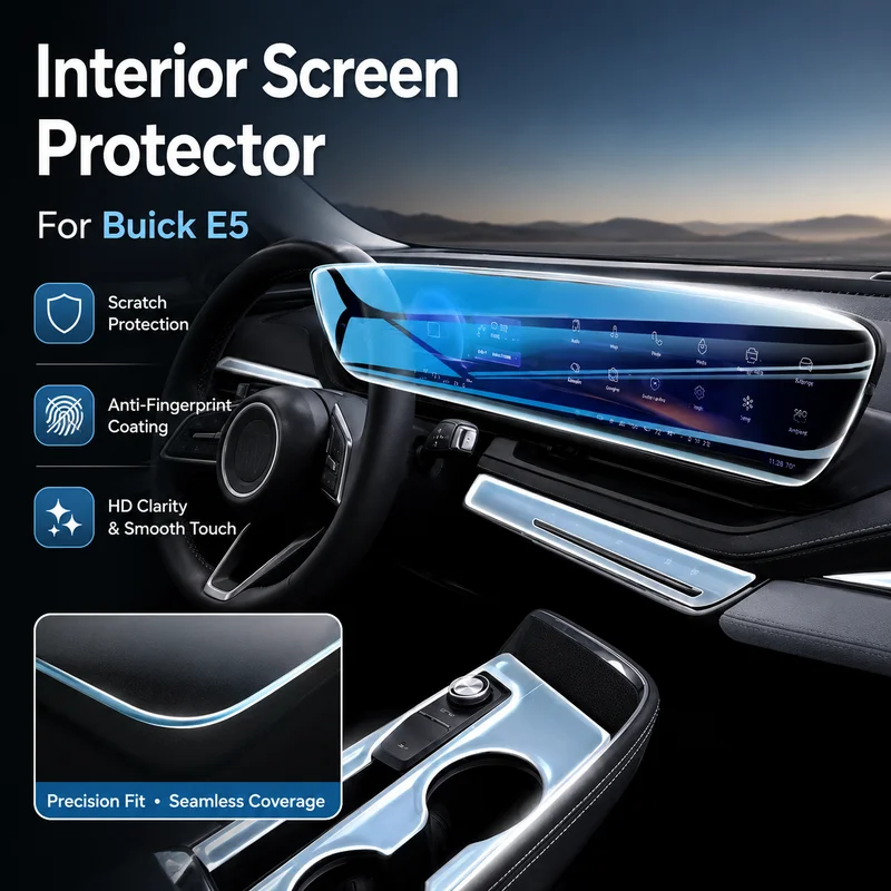 

Interior Screen Protector For Buick e5 Navigation System Car Accessories Easy Installation, Replacement Parts