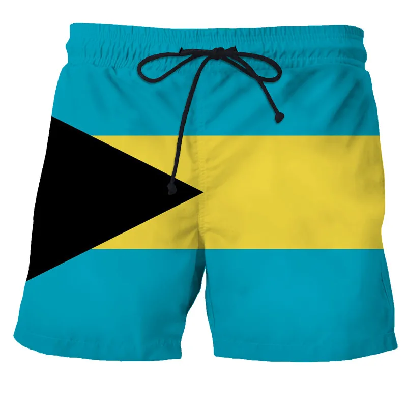 Pantalones cortos de baño con bandera de España para hombre, bañador deportivo para tabla de surf 3d, pantalones cortos de playa para niño