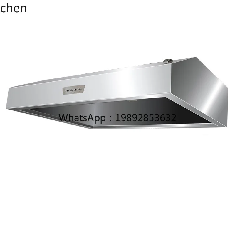 AB  Commercial Stainless Steel Oil Fume Hood High Suction Kitchen Range Hood