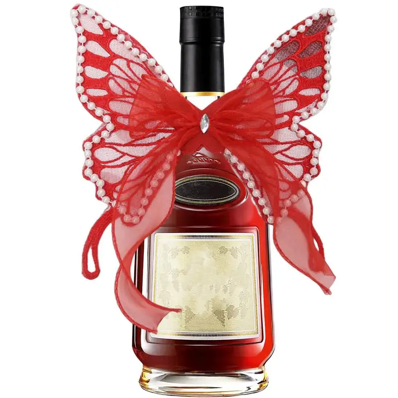 Butterfly Hair Tie Adjustable Decorative Wine Bottle Elf Wing Decor Party Favors For Cosplay Stage Performances And Themed