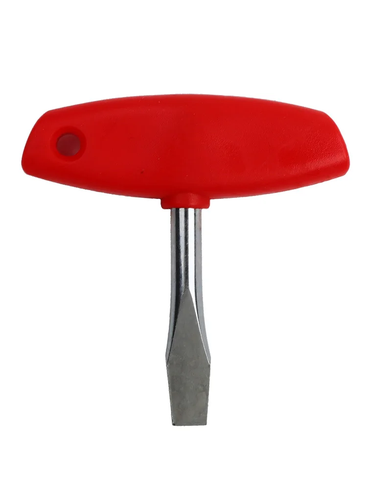1pc T Handle Flat Head Screwdriver High Torque Tool For Camera Tripods Electronic Devices Repair Hand Tools