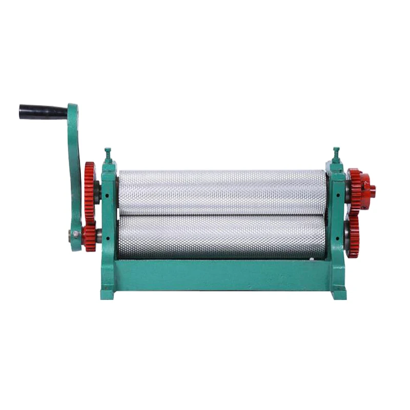 Stainless steel semi-automatic beeswax base embossing machine parallel beeswax embossing machine beeswax press