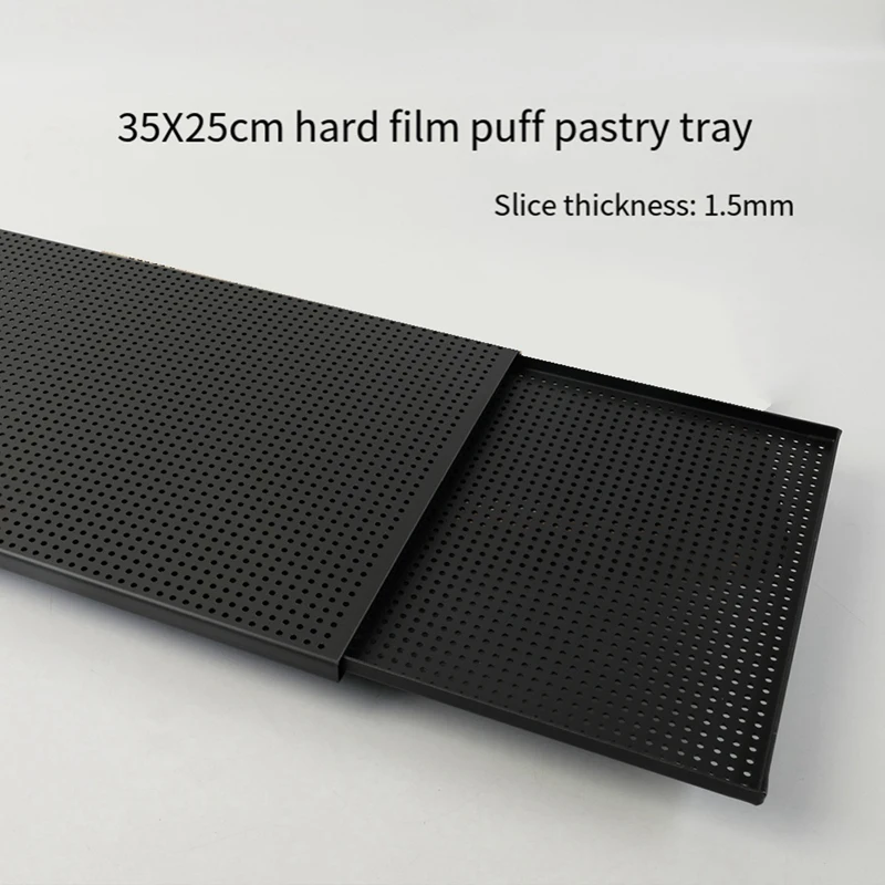 Puff Pastry Baking Tray Anti-Expansion Punched Baking Tray Hard Anodized Commercial Aluminum Alloy Baking Tray A-A49I