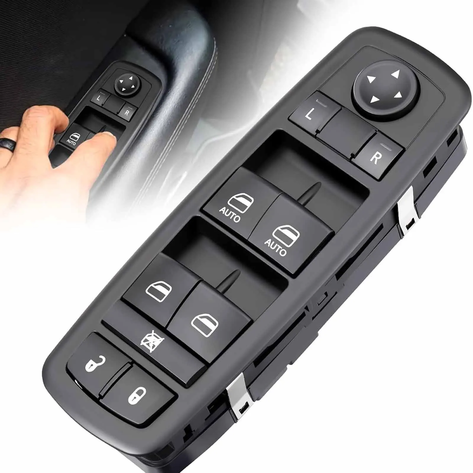 

Главный переключатель стеклоподъемника, передний левый, сменный переключатель со стороны водителя для Chrysler-Dodge 68231805AA 56046823AE 68139805AA