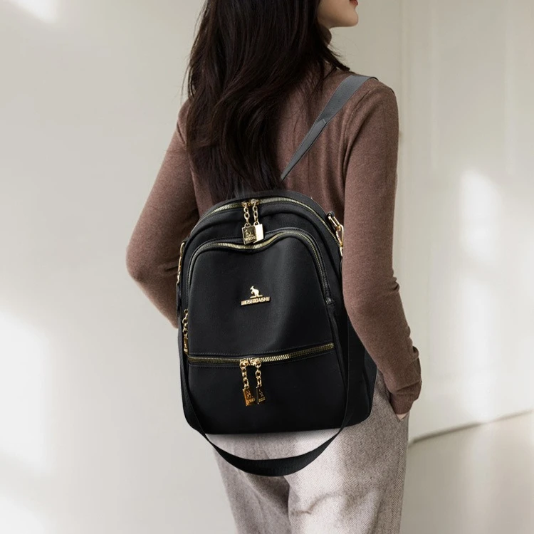 

Водонепроницаемый женский рюкзак из ткани Оксфорд, многофункциональная дорожная сумка с множеством карманов и большой вместимостью