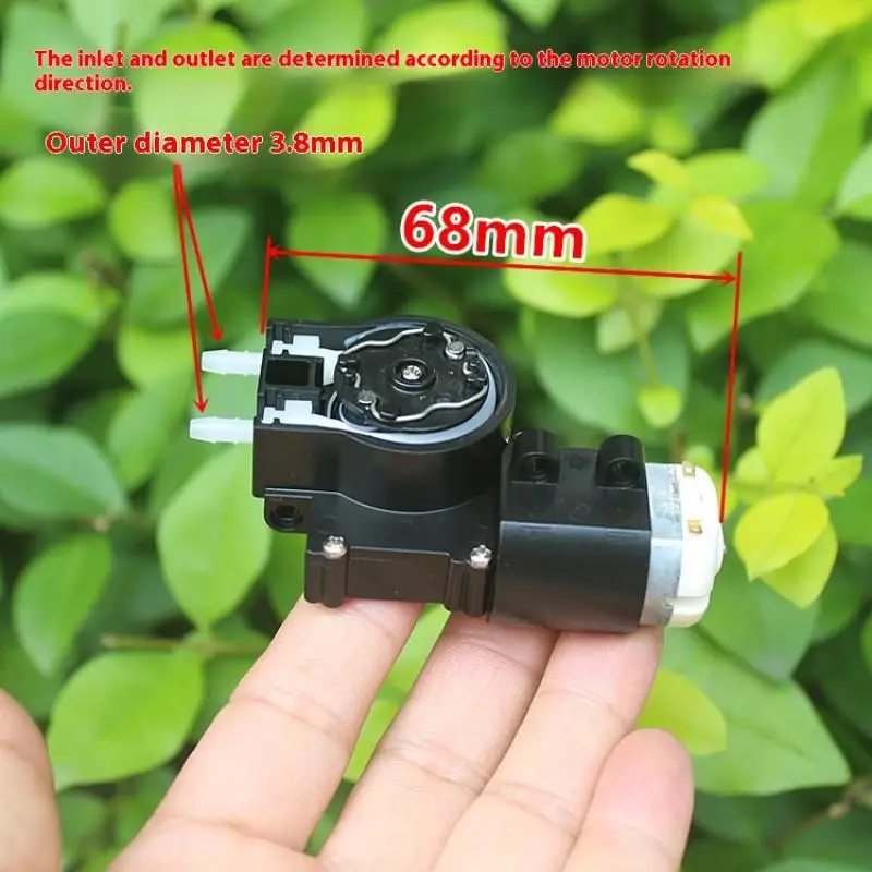 تيار مستمر 3 فولت 3.7 فولت 5 فولت صغير 280 موتور مضخة الجرعات التمعجية الذاتي فتيلة شفط المياه السائلة مضخة عكسها مضخة ضغط #5