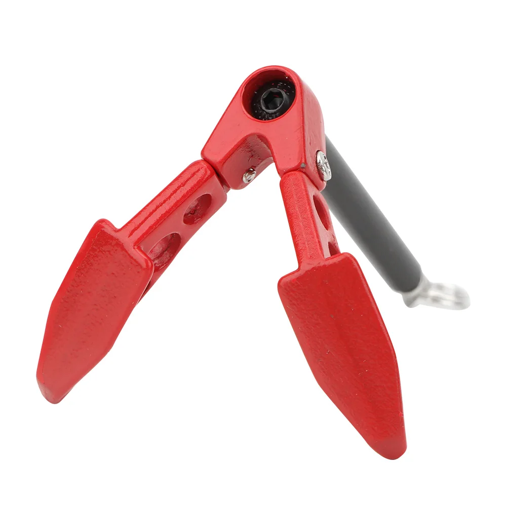 1/10 RC Crawler Car Metal Fold up Anchor Winch Earth Ground Tool Fit for Axial SCX10 D90 CC01