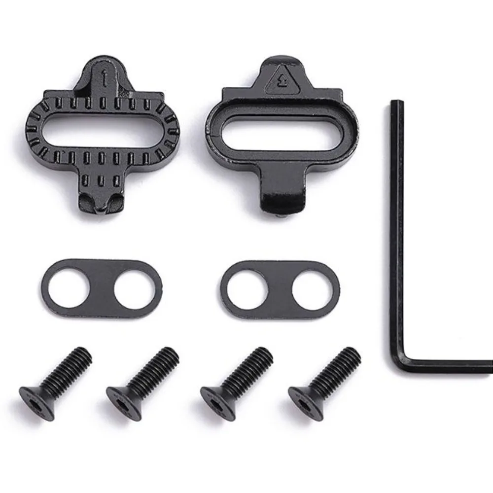 

SH51/SH56 Mountain Bike Shoes Cleats Bicycle Shoe Pedal Clip Stainless Steel Pedal Cleats SM-SH51 Cleats Set Durable