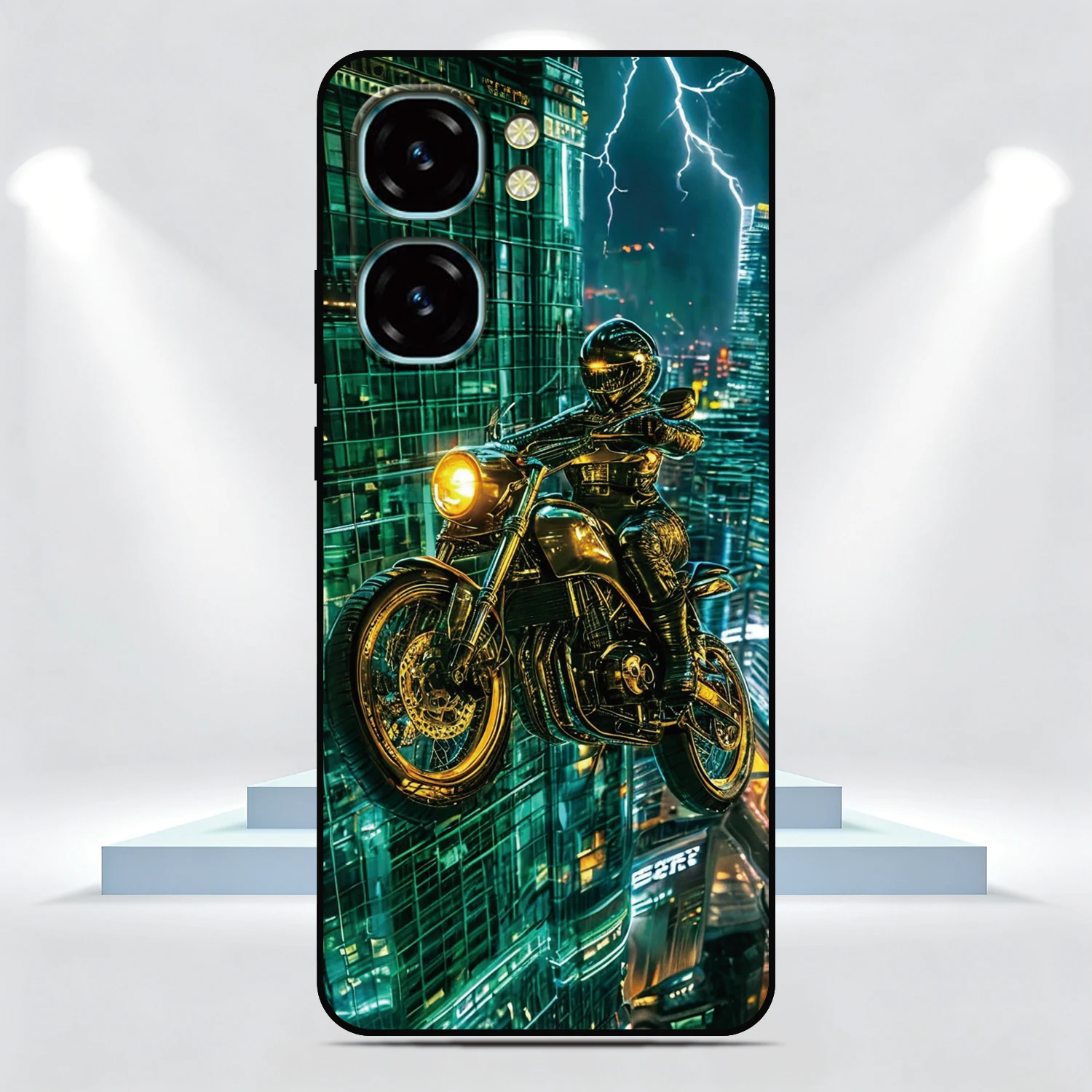 Motorcycle Racing Phone Case For Nokia C32 G42 6.2 7.2 G21 C21 C01 G11 Plus C12 C31 C02 G22 G20 G10 C10 C20 8 C3 Custom Cover view 4