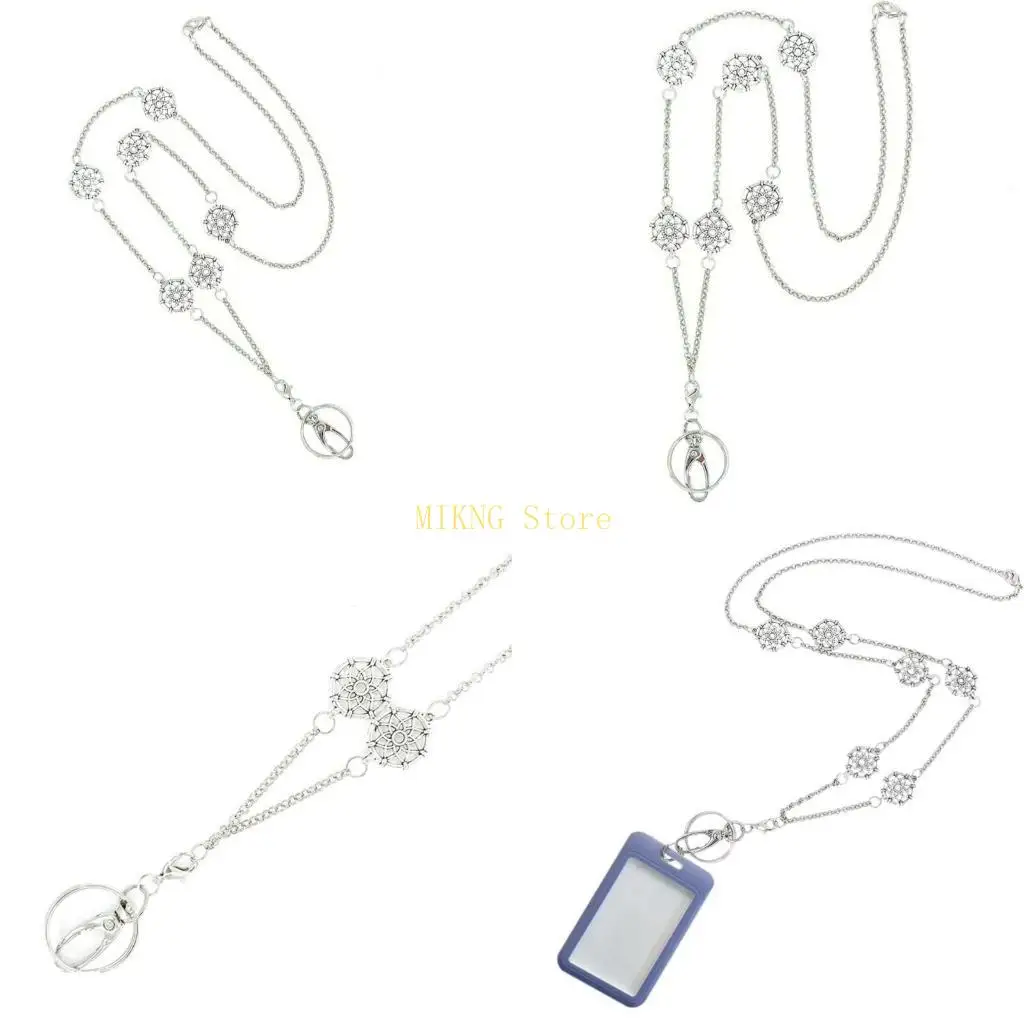 

Ожерелье с металлической цепочкой для ремешка для ключа-держателя карты Металлическое ожерелье с ремешком лучшая распродажа