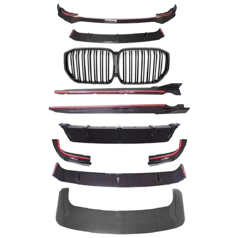 

Wide Body Kit Fit for 2018-2023 X5 G05 Sport in Gloss Black or Carbon Fibre Conversion Auto Parts Retrofit/Upgrade ABS