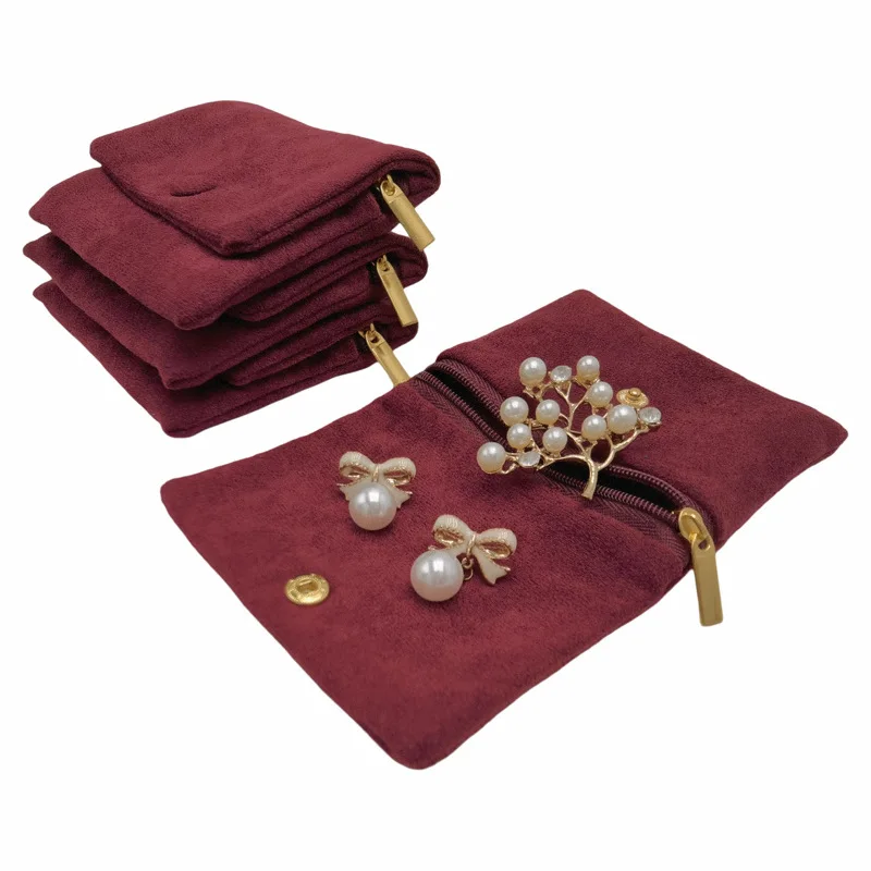 

Storage Bag Women'S Jewellery Pouch Earrings Bag Compact Bracelet Bag For Bridesmaid Gift Home Valentine'S Day