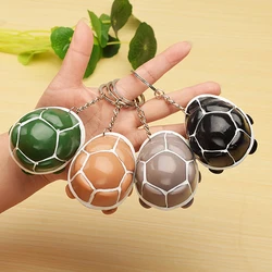 Tortoise Keychain Head Popping Squishy Squeeze Toy for Stress Reduction for Men