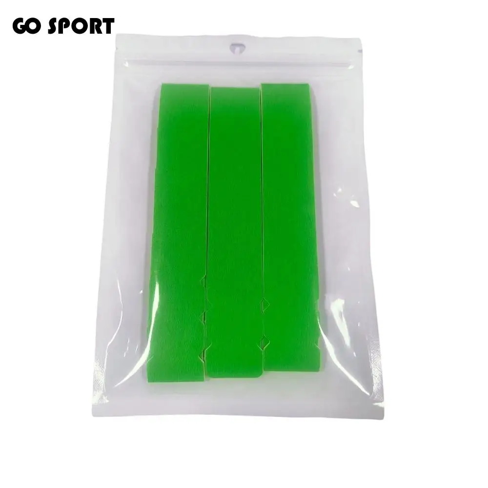 

3 шт., защитная лента для весла из искусственной кожи, DIY изогнутая защитная наклейка для ракетки, без морщин, износостойкая