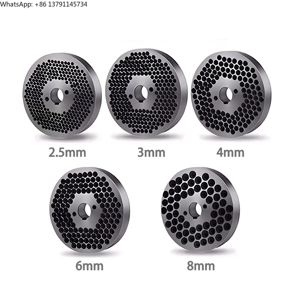 3-8mm Orifice Grinding Disc Plate Template Of Feed Granulator Mill Grinding Disc 300 400 Type Feed Pellet Machine Accessories