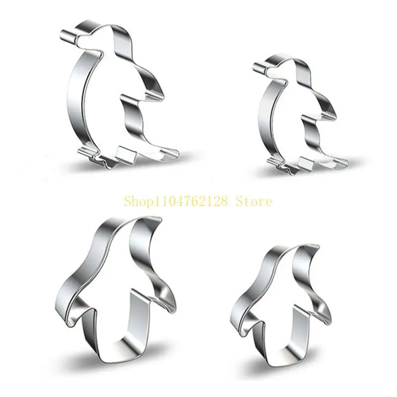 Cookie Cutters Biscuit Mould Penguin Shaped Stainless Steel Material Cookie Mold best sale
