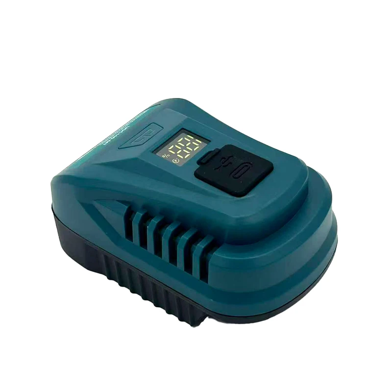 100W USB Battery Charger Compatible for Makita BL1430 18V/20V Li-ion Batteries Supports QC 3.0&PD 3.0 for Charging Smartphones