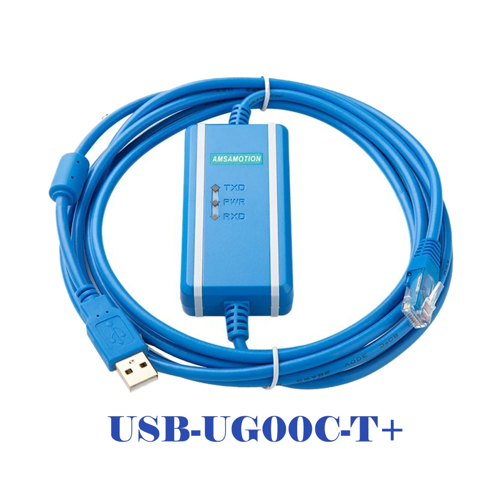 USB-UG00C-T+ Fuji POD UG series touch screen HMI USB PLC Download cable UG00C-T+ Communication cable UG00C-T+ Isolation adapter