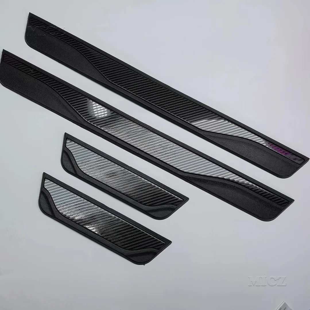 

For Honda Accord HYBRID Accessory Stainless Chrome Car Door Sill Kick Plate Protector Guard Pedal Cover Trim Styling 2019 - 2024